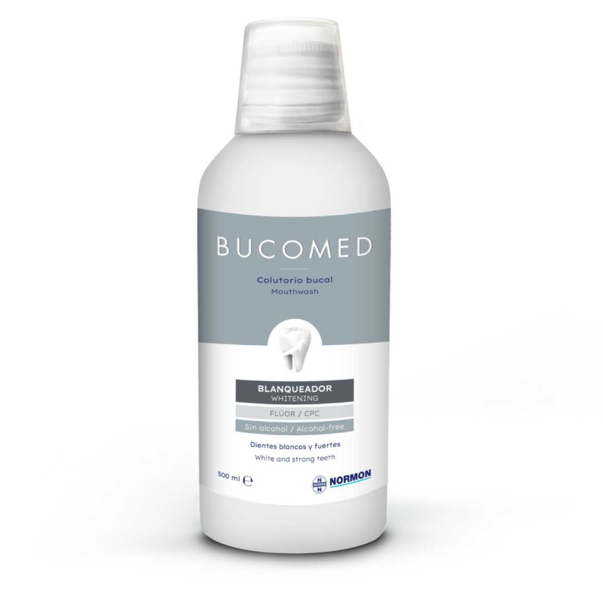 Bucomed Blanqueador Colutorio, 500 ml