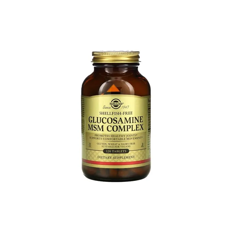 Solgar Glucosamina Complex MSM | Farmacia Barata