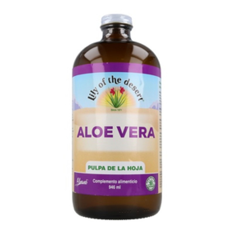 Lily of the Desert Zumo de Aloe Vera, 946ml.