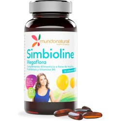 Mundo Natural Simbioline Vientre Plano, 60 cápsulas Salud intestinal