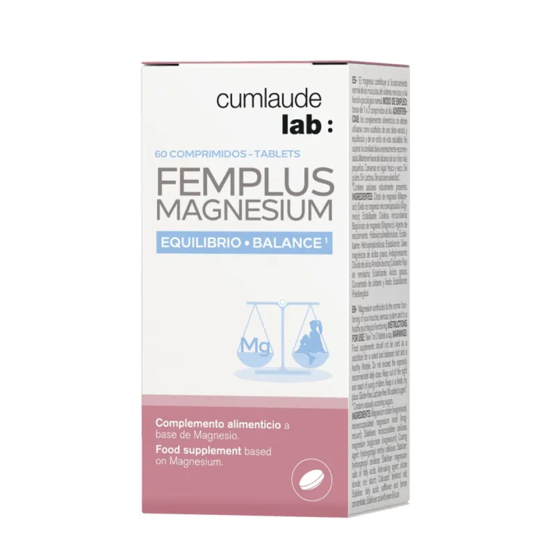 Cumlaude Femplus Magnesio, 60 comprimidos
