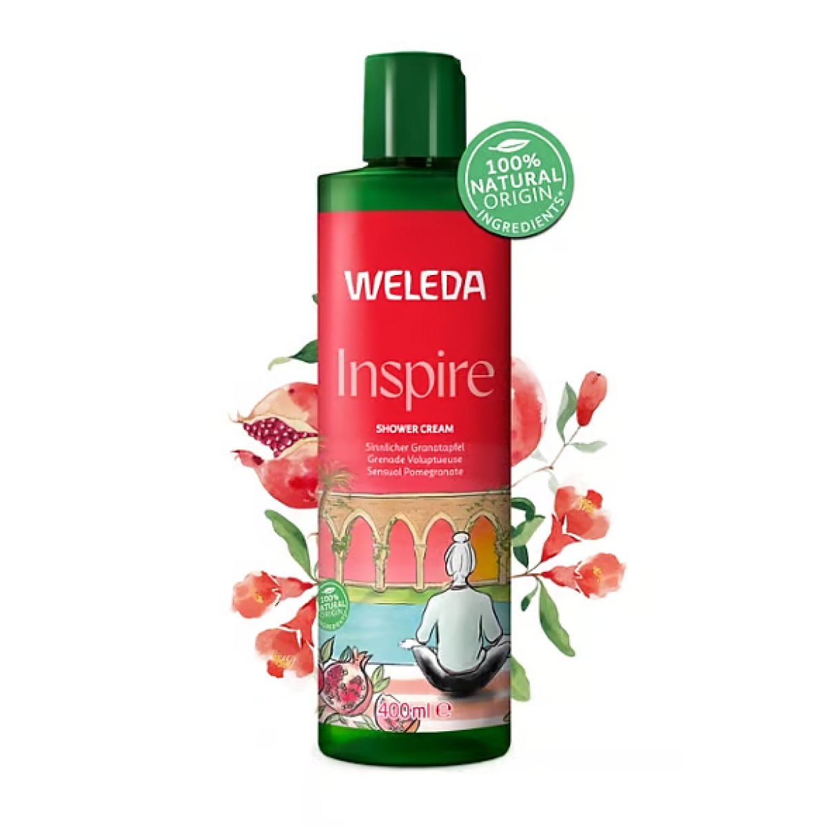 Weleda Gel de Ducha Granada, 400 ml