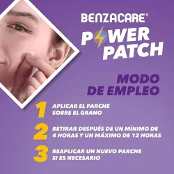 Benzacare Power Patch, 36 parches