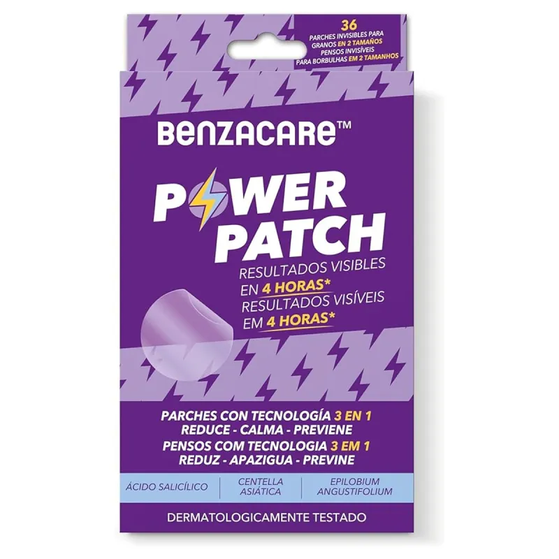 Benzacare Power Patch, 36 parches