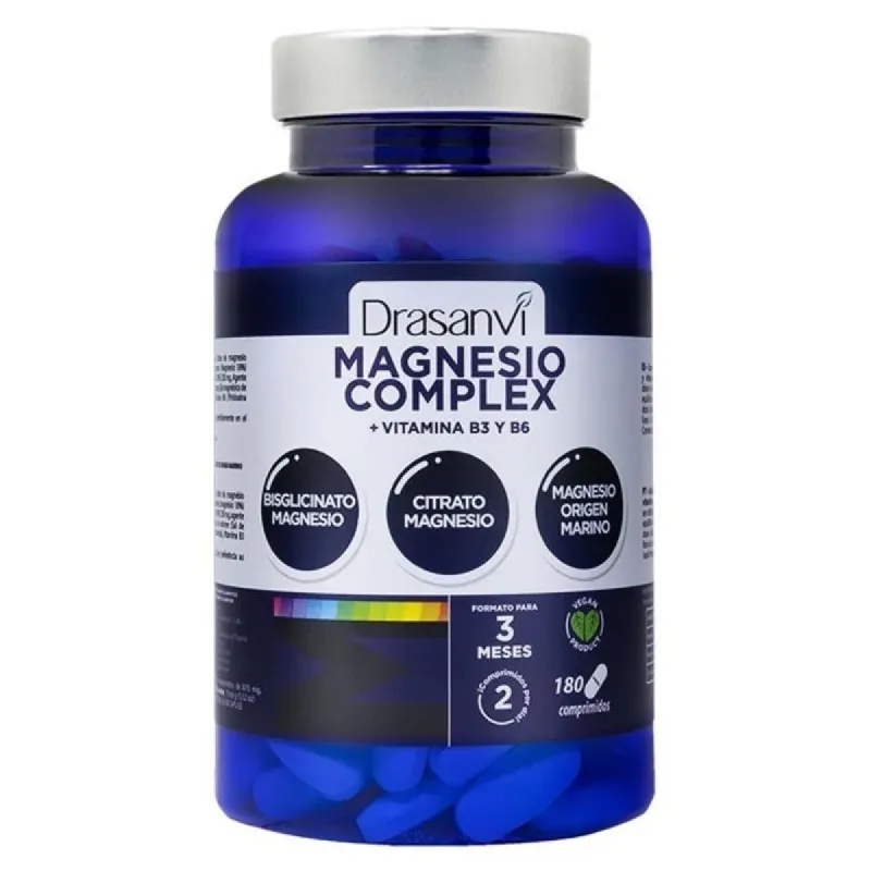 Drasanvi Magnesio Complex, 180 comprimidos