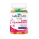 Nancare Kids Multivitaminas Sabor Naranja, Fresa y manzana, 30 gominolas