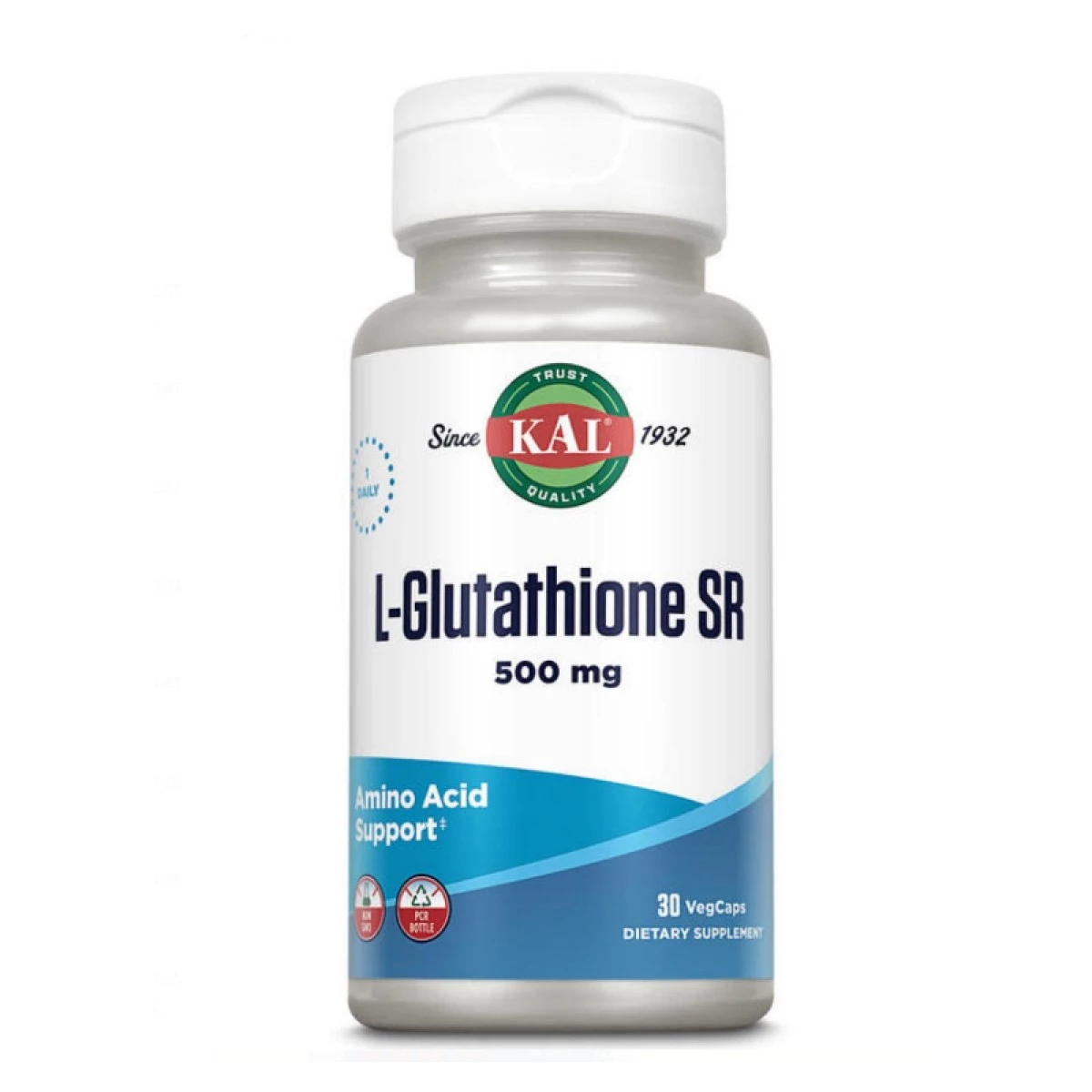 Solaray Super L-Glutathione 500mg, 30 vegcaps