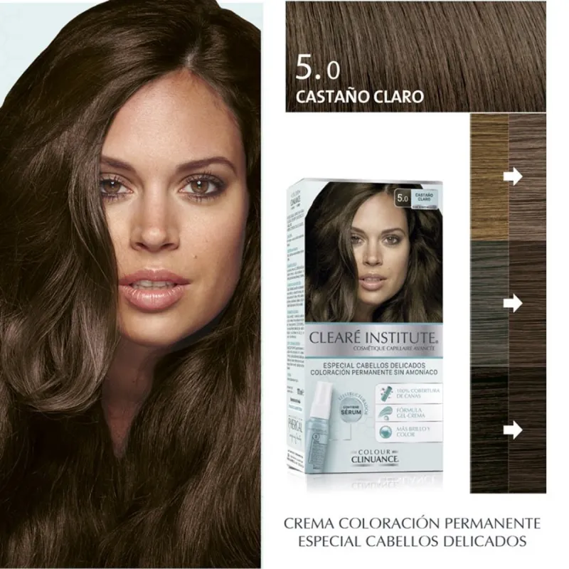 Cleare Institute Colour Clinuance Retocador Instantaneo Canas Raices y Cejas Tono Castaño Claro, 10 ml Cleare Institute Colour Clinuance Retocador Instantaneo Canas Raices y Cejas Tono Castaño Claro, 10 ml