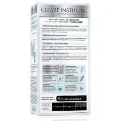 Cleare Institute Colour Clinuance Retocador Instantaneo Canas Raices y Cejas Tono Castaño Oscuro, 10 ml