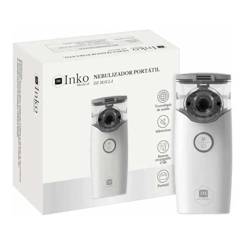 Inko Medicael Nebulizador Portatil de Malla, 1 unidad