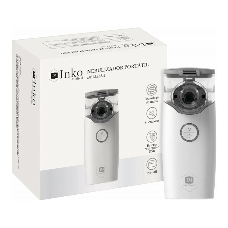 Inko Medicael Nebulizador Portatil de Malla, 1 unidad