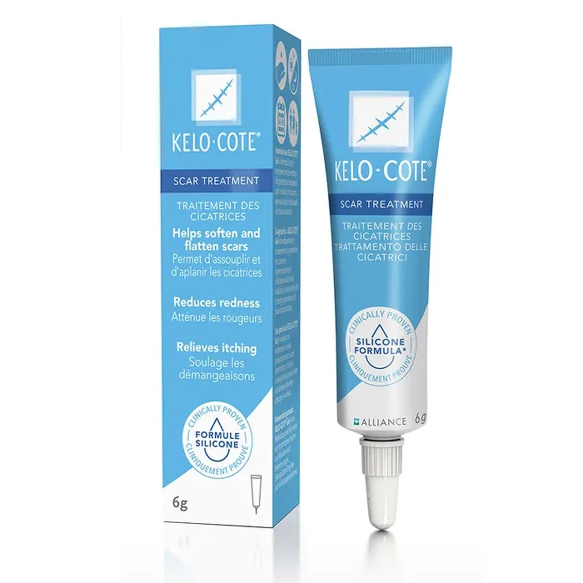 Kelo-Cote Reductor de Cicatrices, 6 g