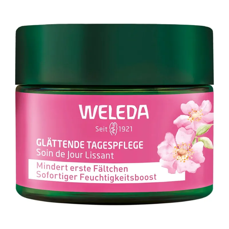 Weleda Crema de Dia Alisante Rosa Mosqueta y Te Blanco, 40 ml