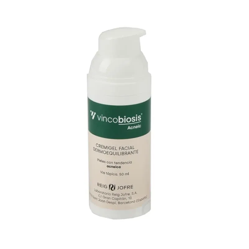 Vincobiosis Acneic Cremigel Facial Dermoequilibrante, 50 ml Vincobiosis Acneic Cremigel Facial Dermoequilibrante, 50 ml