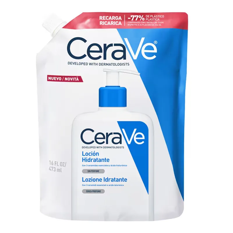 Cerave Locion Hidratante Recarga, 473 ml