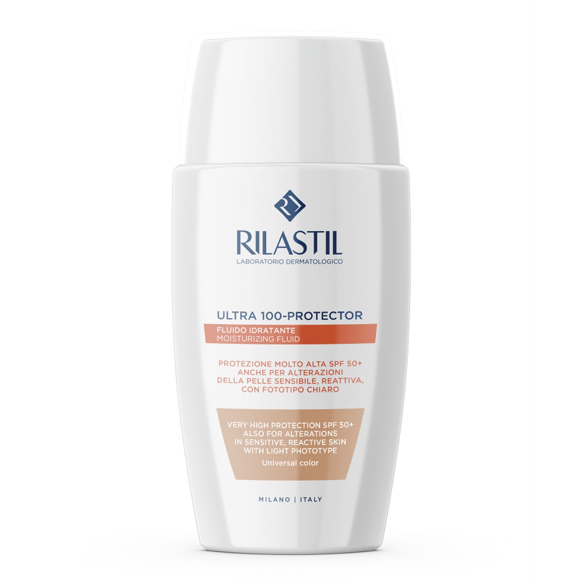 Rilastil Ultra 100 Protector SPF50+ Color 1, 50 ml