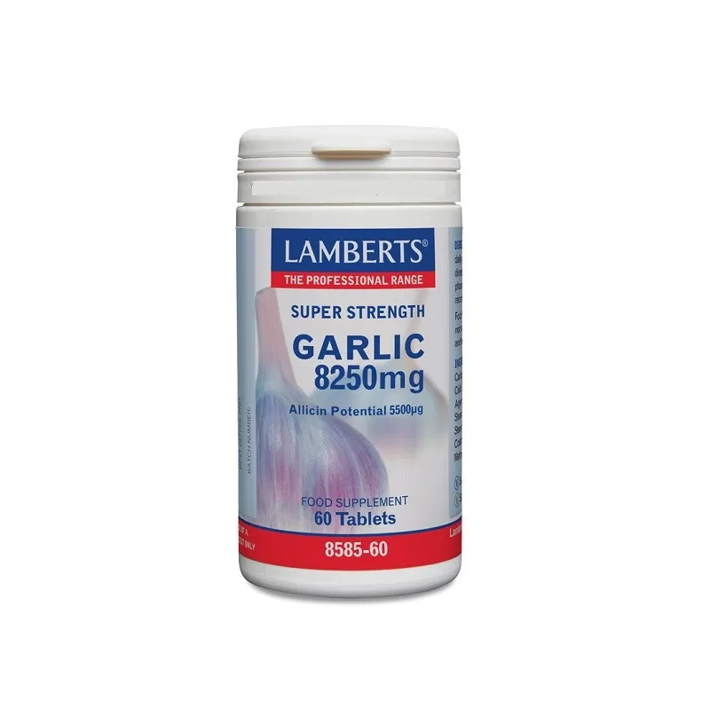 LAMBERTS Ajo 1650 mg. Alta Concentración, 90 comprimidos.