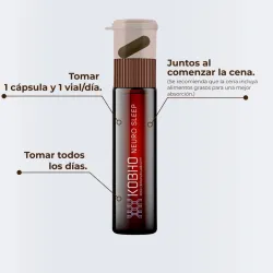 Kobho Protocolo Sueño Neuro Sleep, 28 cápsulas + viales Kobho Protocolo Sueño Neuro Sleep, 28 cápsulas + viales