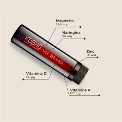 Kobho Vitamina D3+K2 , 20 viales