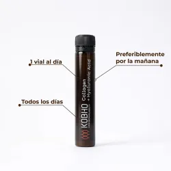 Kobho Colágeno Con Acido Hialurónico, 20 viales