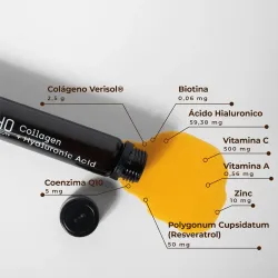 Kobho Colágeno Con Acido Hialurónico, 20 viales
