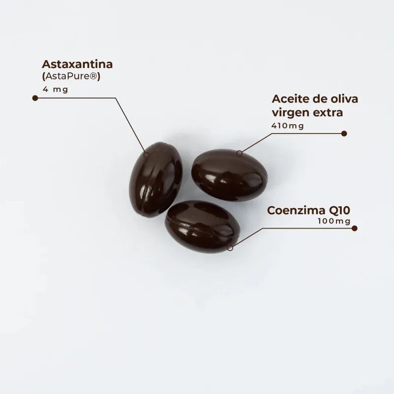 Kobho Astaxanthin + COQ10, 60 capsulas Kobho Astaxanthin + COQ10, 60 capsulas