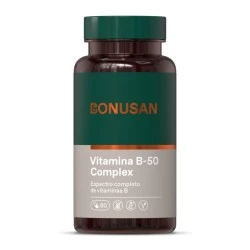 Bonusan vitamina B-50 complex, 60 cápsulas