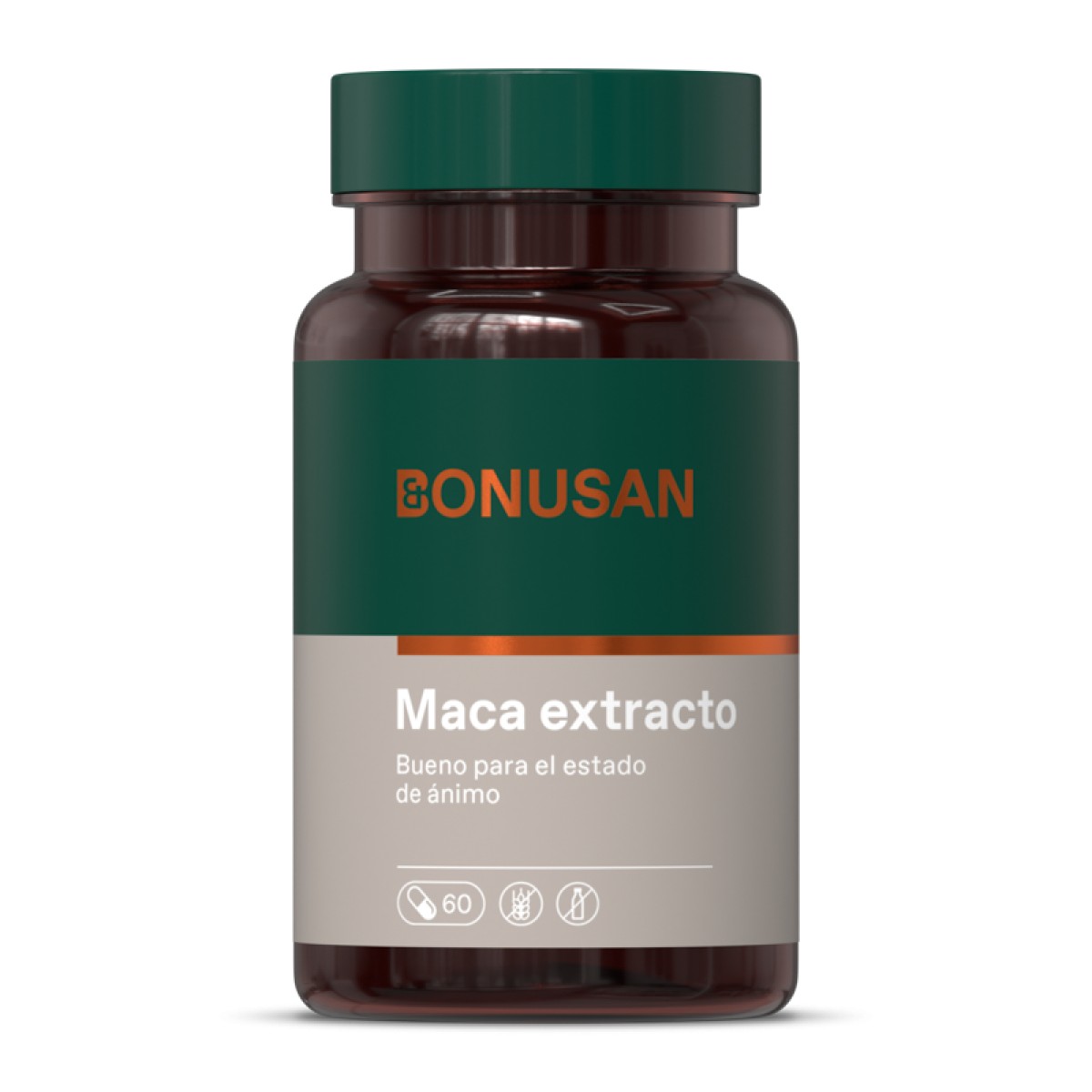 Bonusan Maca extracto 60 cápsulas