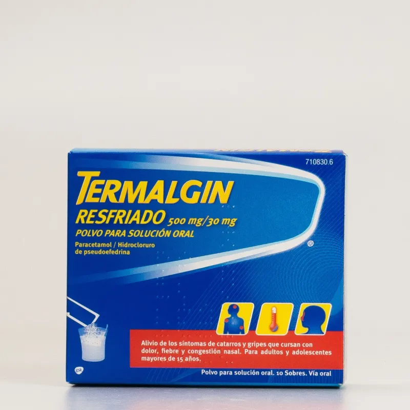 Termalgin Resfriado 55mg/30mg 10 sobres. Termalgin Resfriado 55mg/30mg 10 sobres.