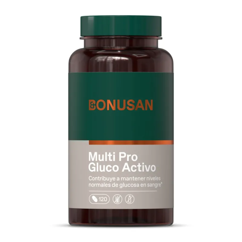 Bonusan Multi Pro Gluco Activo 120 comp | Farmacia Barata