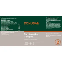 Bonusan Carotenoides complejo 60 cápsulas | Farmacia Barata Bonusan Carotenoides complejo 60 cápsulas | Farmacia Barata