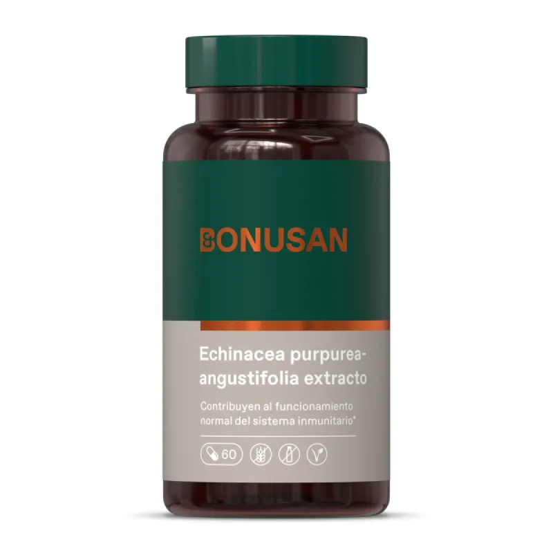 Bonusan Echinacea Purpurea-Angustifolia 60 cápsulas | Farmacia Barata Bonusan Echinacea Purpurea-Angustifolia 60 cápsulas | Farmacia Barata
