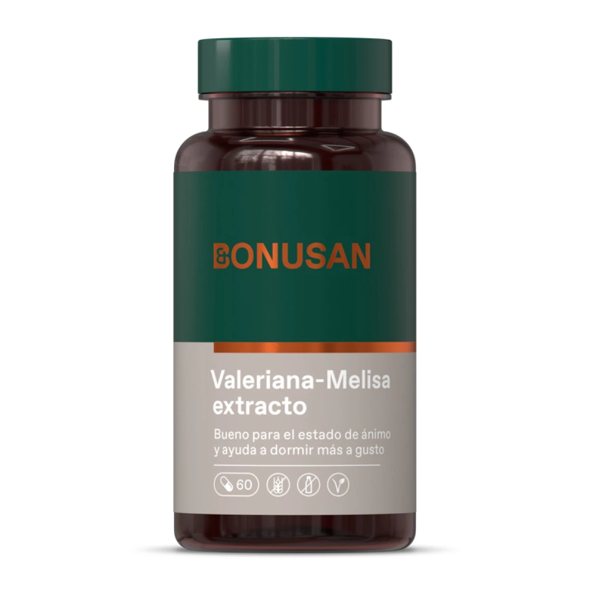 Bonusan Valeriana-Melissa extracto 60 cápsulas
