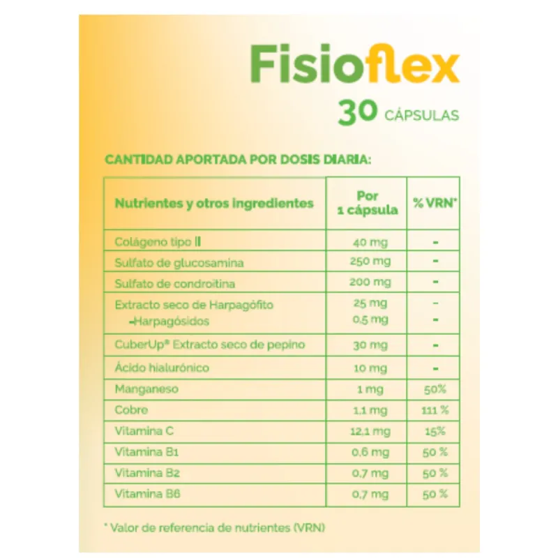Fisioflex, 30 capsulas