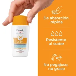 Eucerin Sun Hydroprotect Fluido Ultra Light SPF50+ Tono Claro, 50 ml Eucerin Sun Hydroprotect Fluido Ultra Light SPF50+ Tono Claro, 50 ml