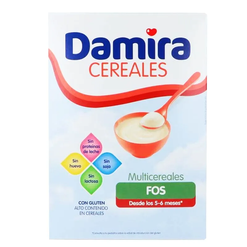 Damira Papilla 8 cereales, 600g.