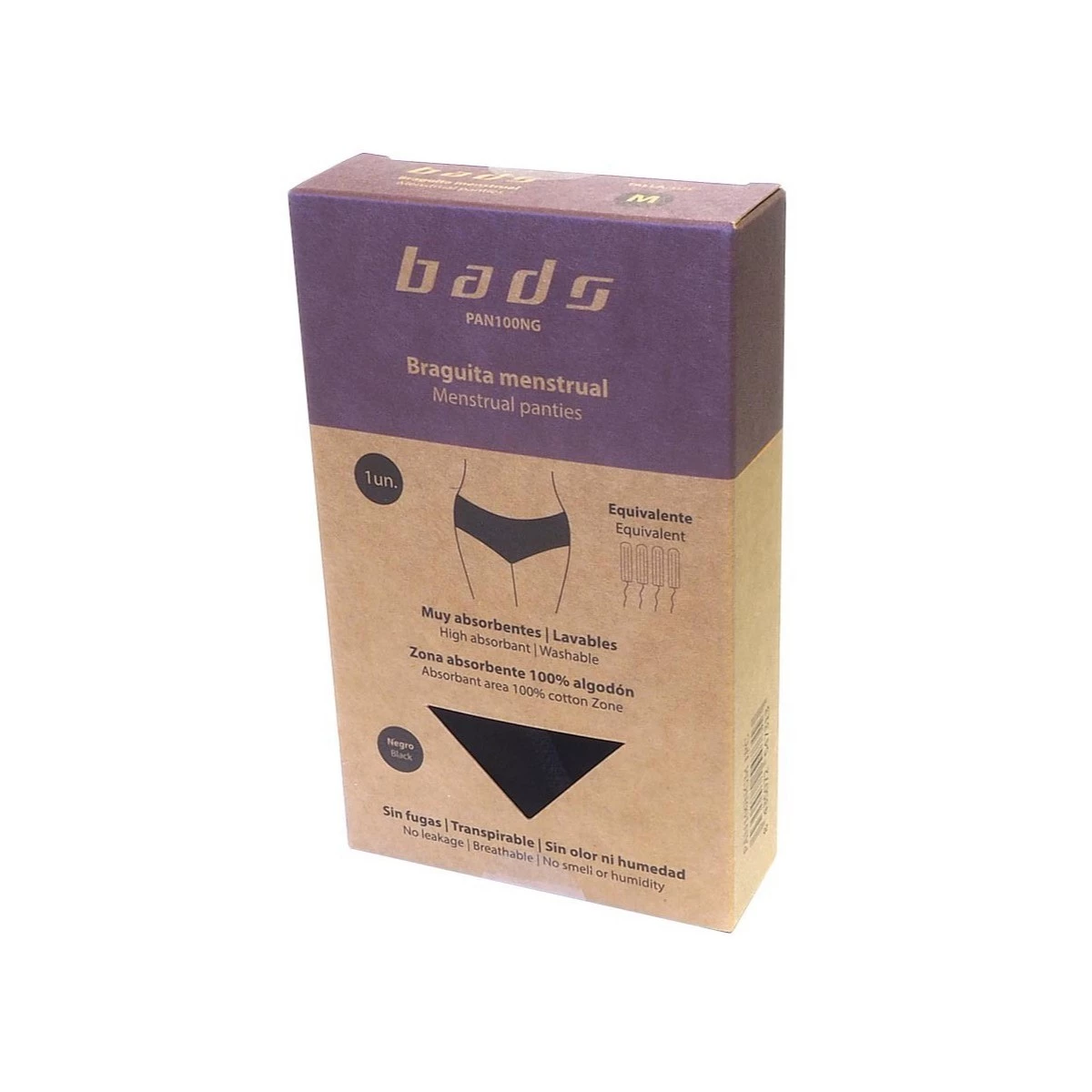 Bad Bikini Braga Menstrual Talla XS