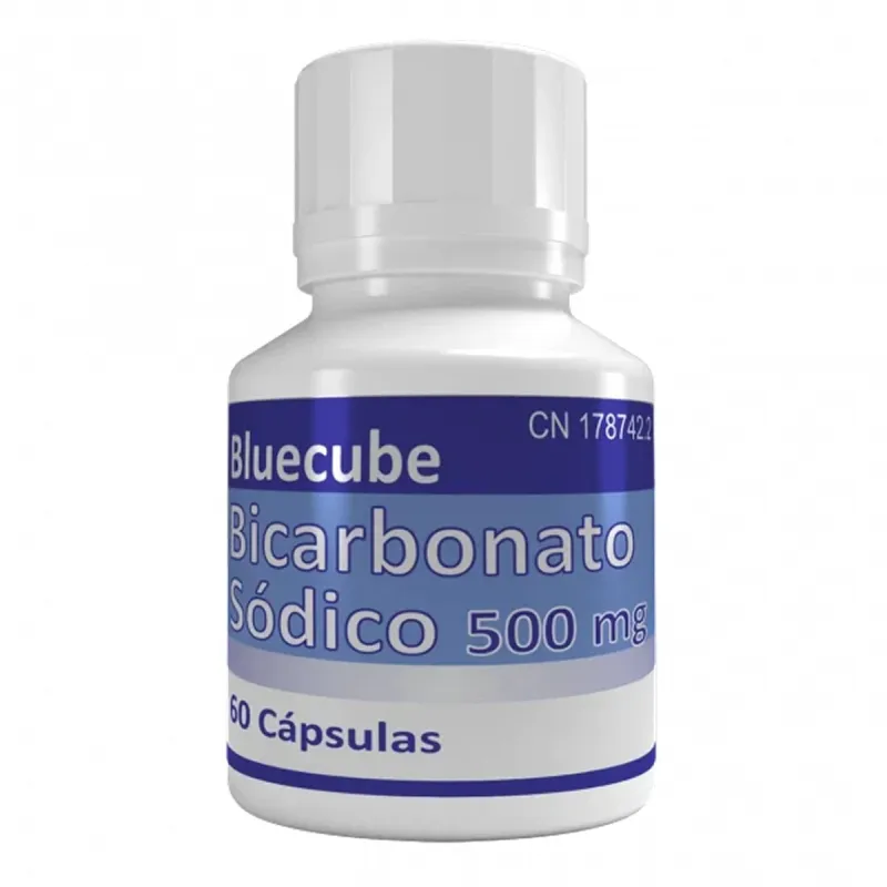 Bluecube Bicarbonato Sódico 500 mg | Farmacia Barata Bluecube Bicarbonato Sódico 500 mg | Farmacia Barata