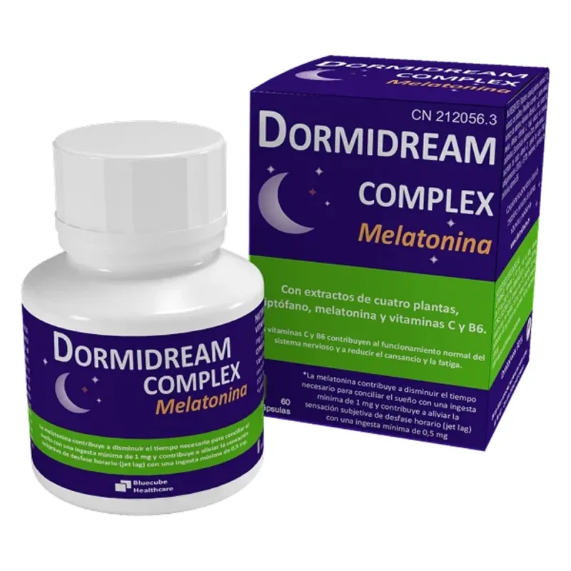 Bluecube Dormidream Complex Melatonina | Farmacia Barata Bluecube Dormidream Complex Melatonina | Farmacia Barata