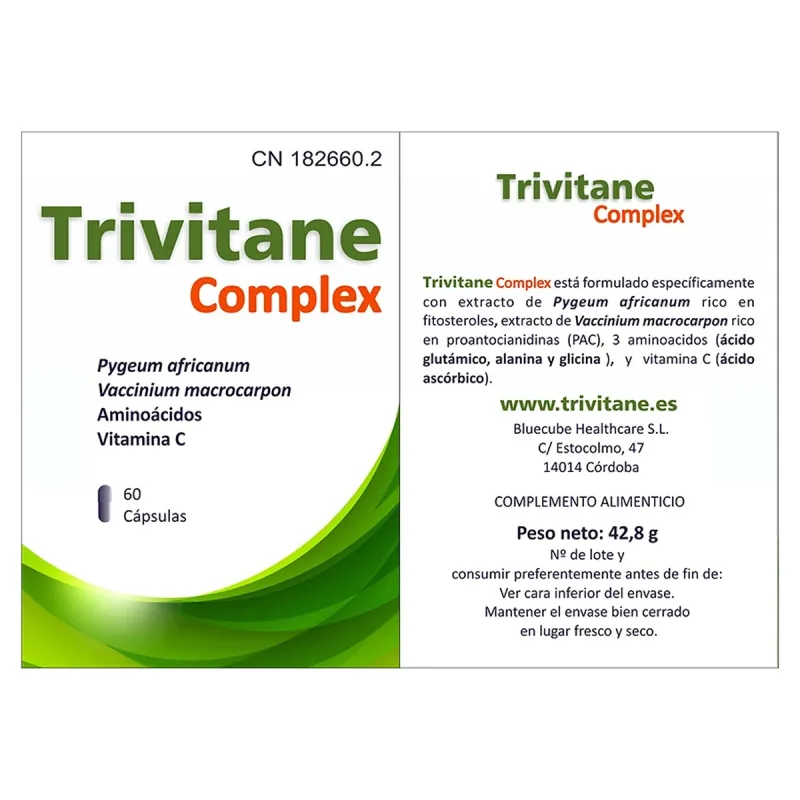 Bluecube Trivitane Complex, 60 cápsulas | Farmacia Barata Bluecube Trivitane Complex, 60 cápsulas | Farmacia Barata