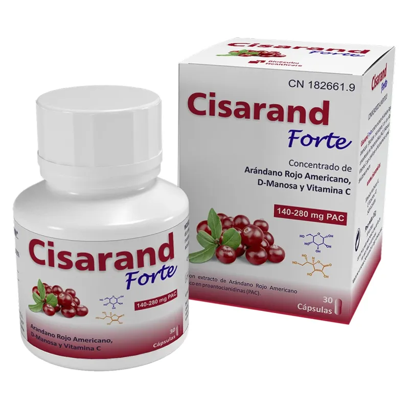 Bluecube Cisarand Forte, 30 cápsulas | Farmacia Barata