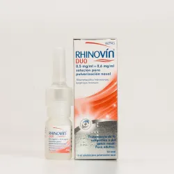 Rhinovín Duo Pulverizador Nasal, 10ml. Rhinovín Duo Pulverizador Nasal, 10ml.