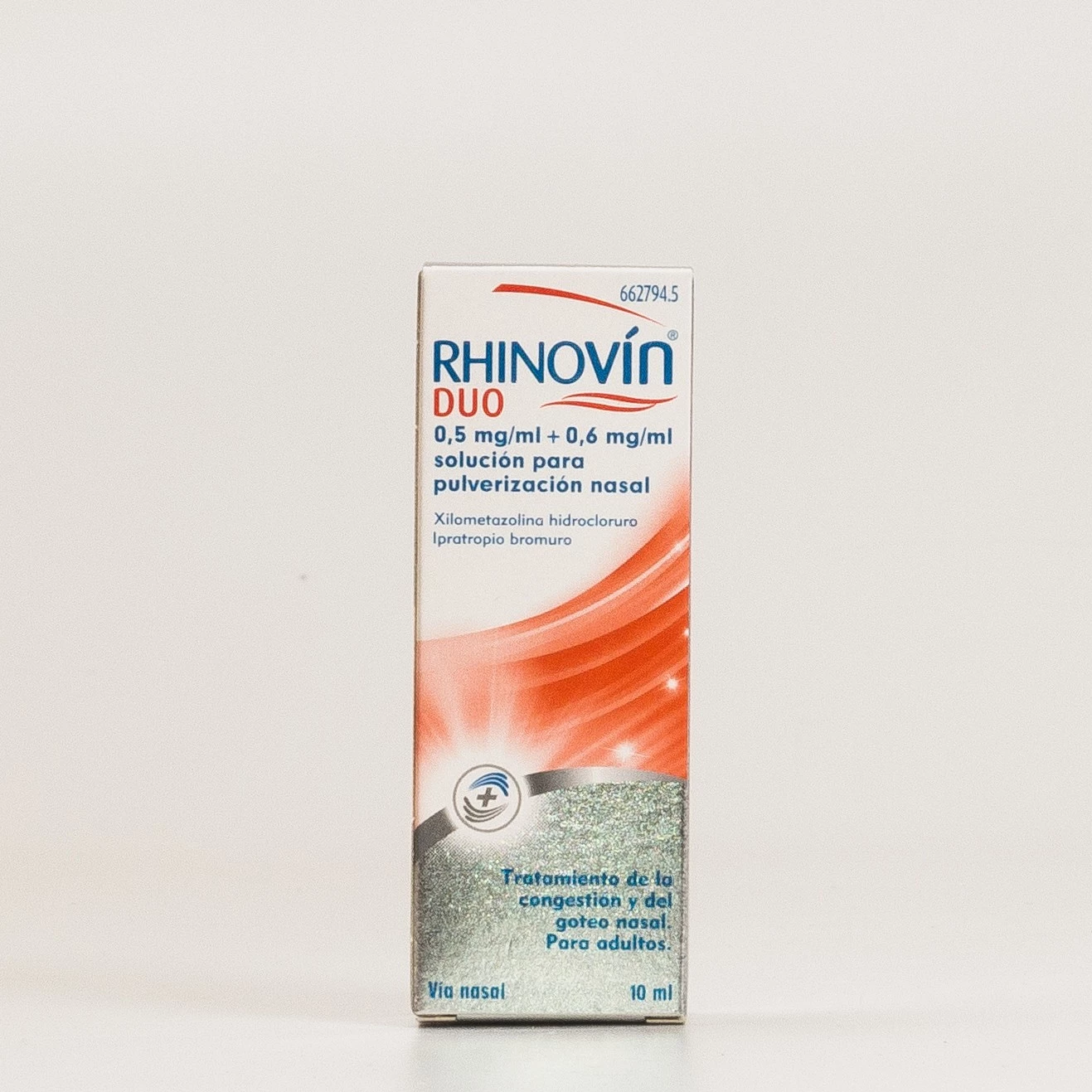 Rhinovín Duo Pulverizador Nasal, 10ml.