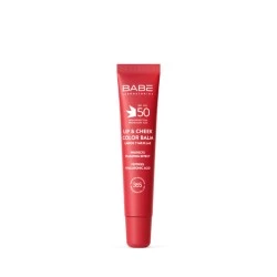 Babe Lip & Cheek Color Balm SPF 50 Color Red, 20 ml