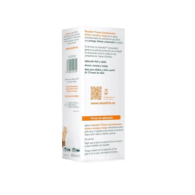 Neositrín Protect Spray Acondicionador información