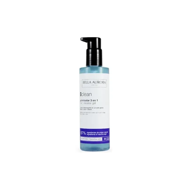 Bella Aurora Bclean gel micelar 3 en 1, 200 ml