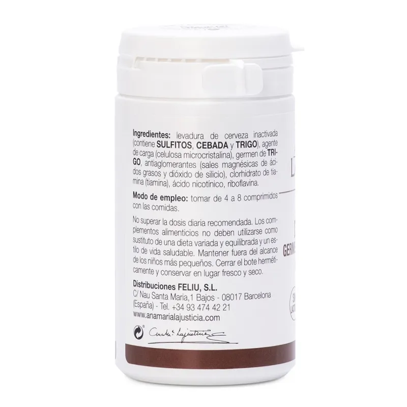 Ana María Lajusticia Levadura de cerveza, 80 comp. | Farmacia Barata