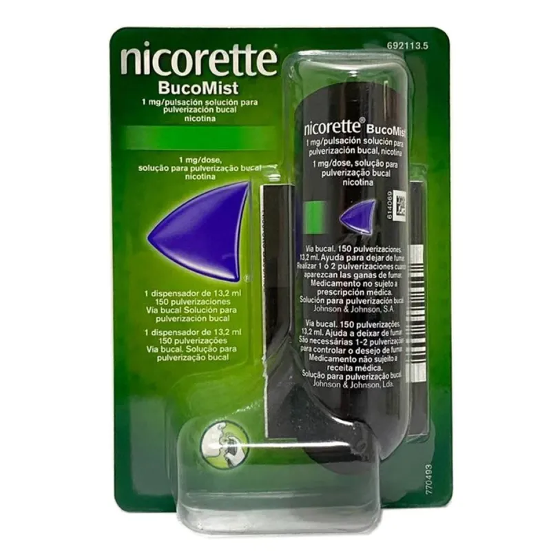 Nicorette Bucomist Aerosol, 150 dosis.