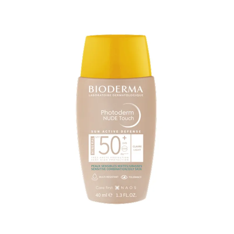 Bioderma Photoderm NUDE SPF50+ Color Claro, 40ml. Bioderma Photoderm NUDE SPF50+ Color Claro, 40ml.