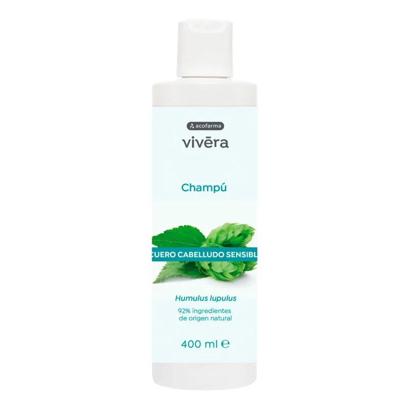 Acofar Vivera Champú Cuero Cabelludo Sensible, 400 ml Acofar Vivera Champú Cuero Cabelludo Sensible, 400 ml